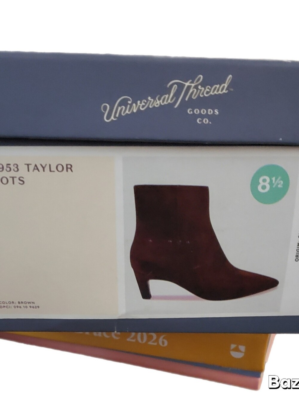 Universal Thread Taylor Brown Pointed Ankle Boot, 8.5 NEW! - Picture 3 of 6